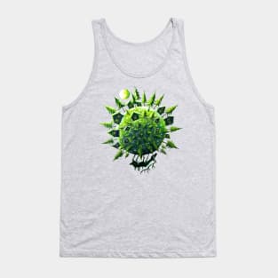 Green Globe Tank Top